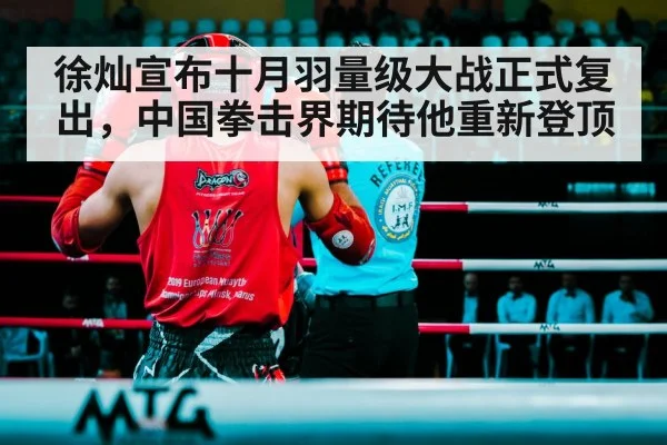 徐灿宣布十月羽量级大战正式复出,中国拳击界期待他重新登顶